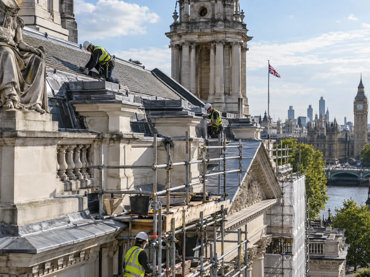 External public sector building restoration works